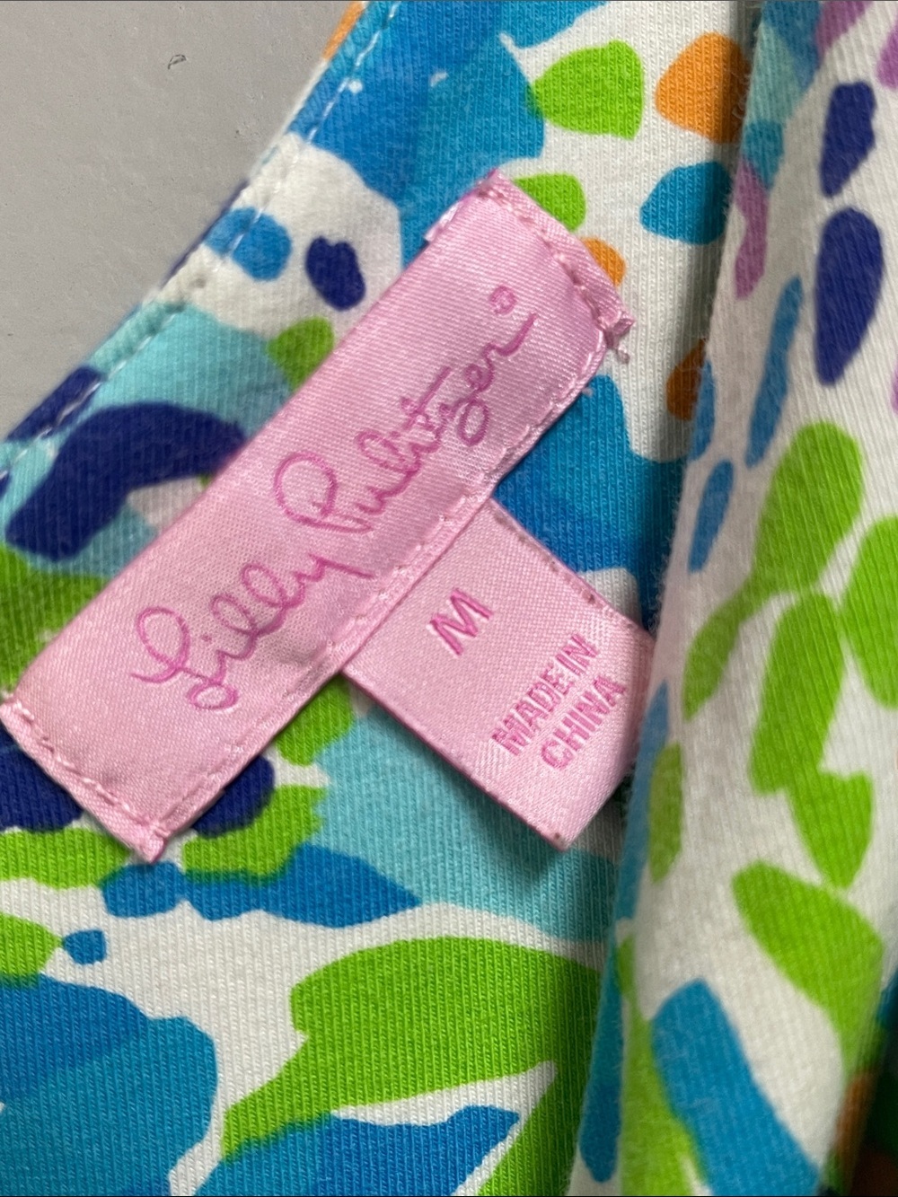 Lilly Pulitzer Shianne dress Sea Soiree tropical print pattern - Picture 5 of 7